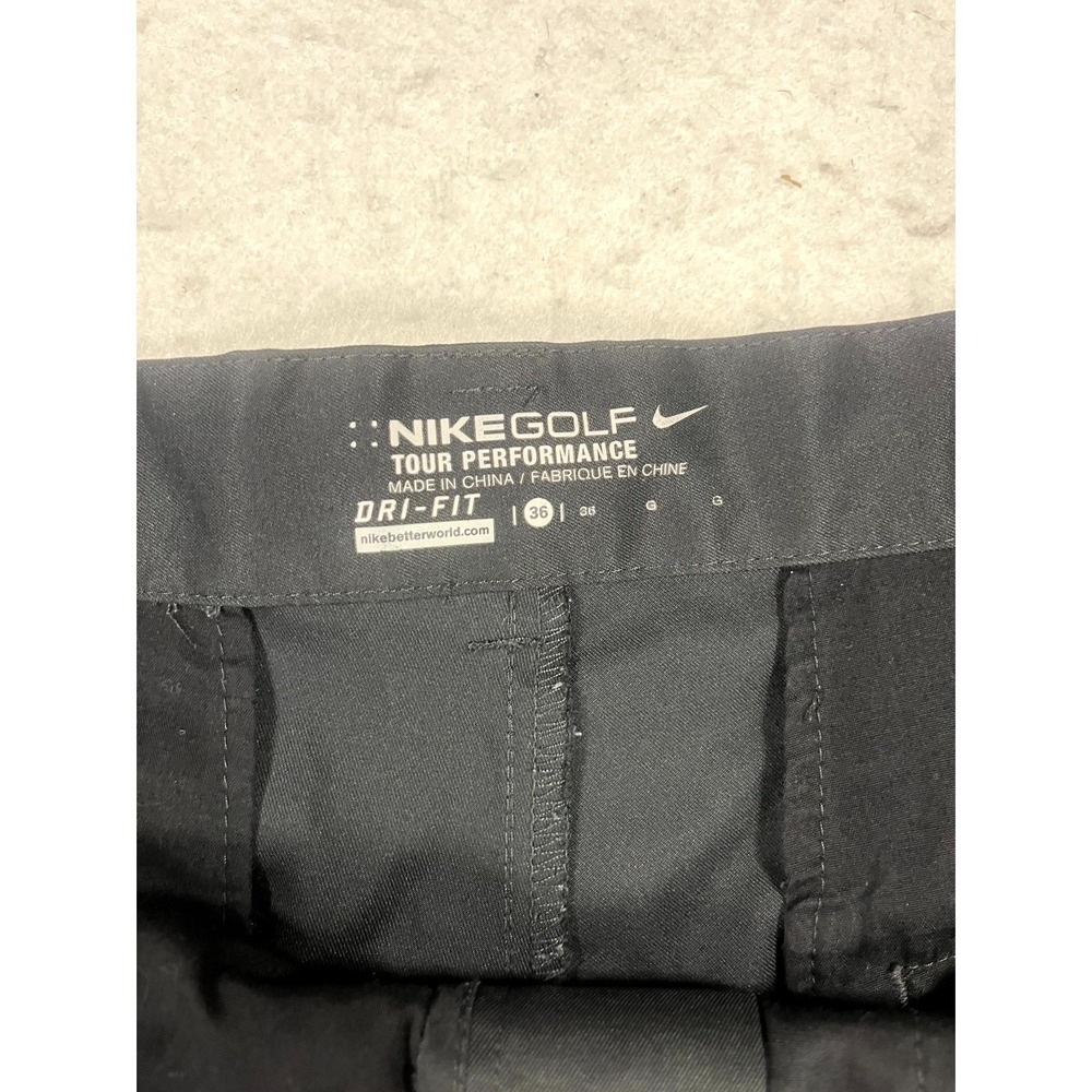 Nike Golf Tour Performance Dri-FIT Chino Shorts Mens 36 Gray Pockets Sportswear - Picture 3 of 11